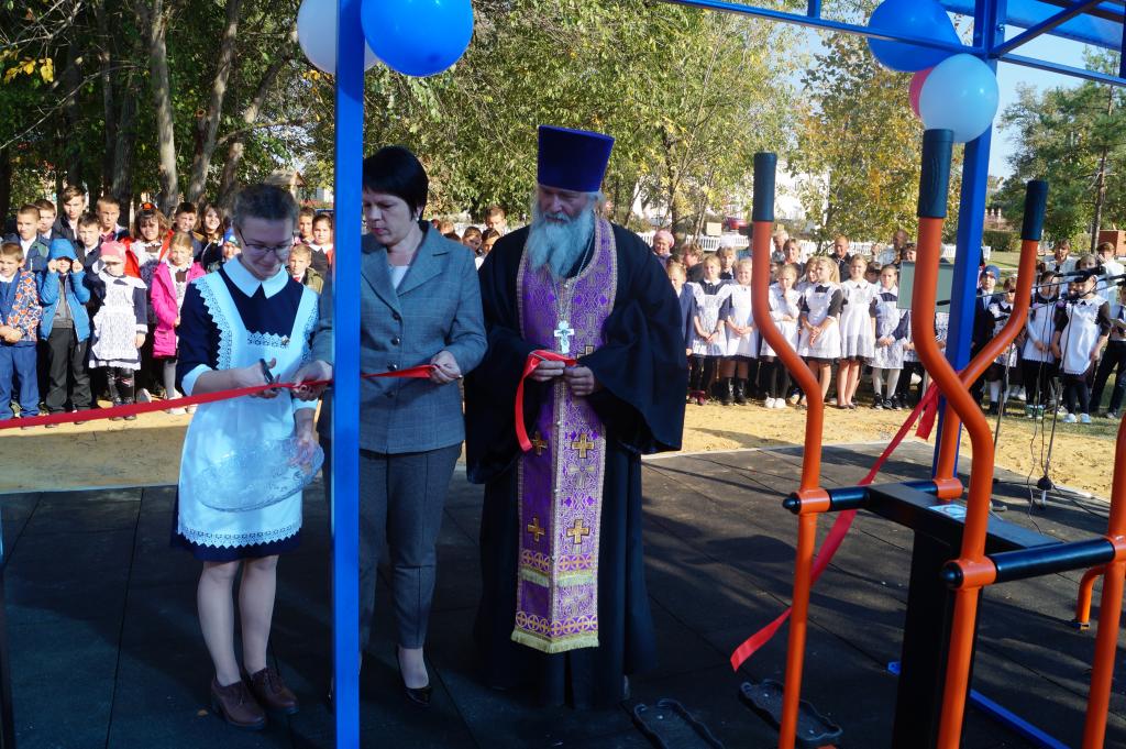 Создание спортивной площадки с уличными тренажерами в парке села Советское